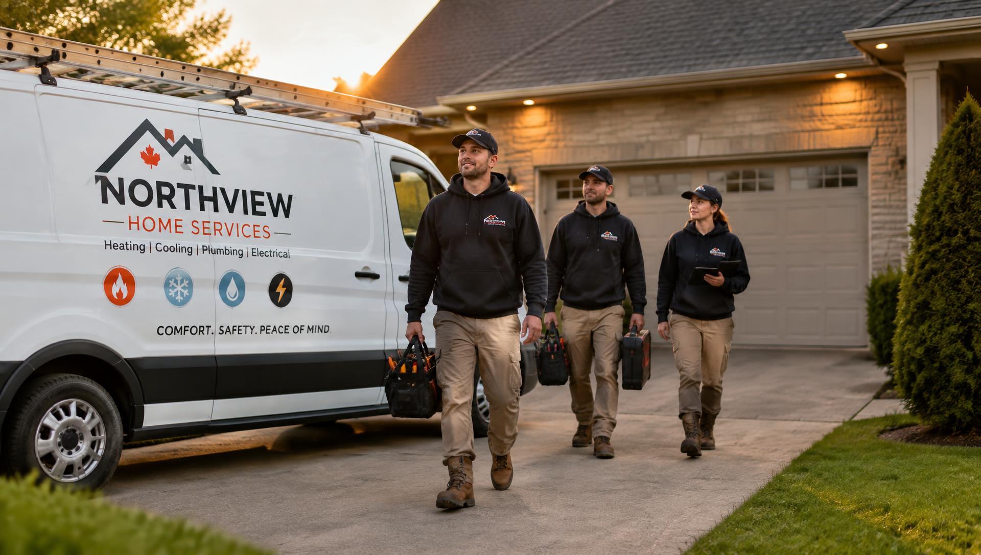 Durham Pro Services team at work in Oshawa, Ontario